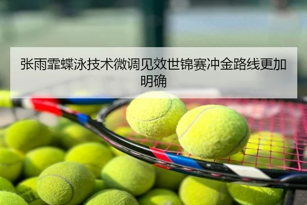 张雨霏蝶泳技术微调见效世锦赛冲金路线更加明确